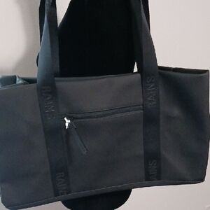 Rains Black Duffel Bag